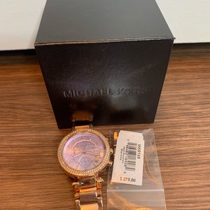 Michael Kors Gold Watch New With Tags